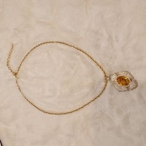 AKKAD GOLDTONE NECKLACE